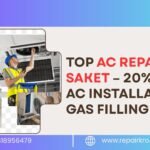 Top AC Repair in Saket – 20% Off on AC Installation & Gas Filling